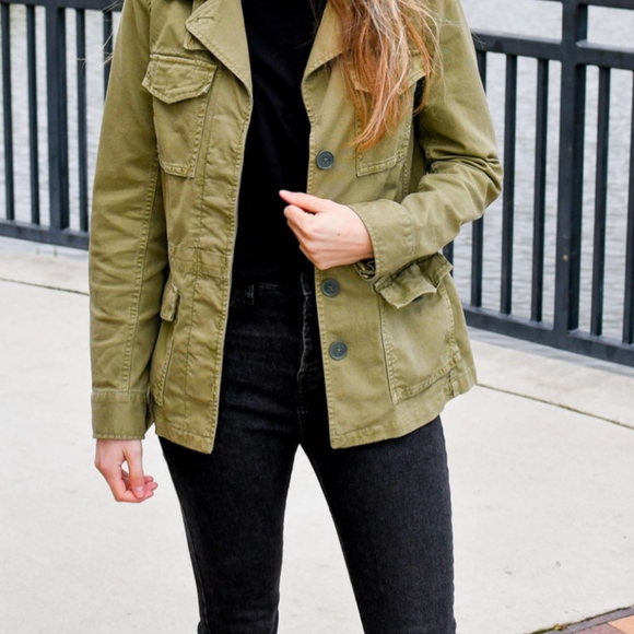 Madewell Green Jacket - Picture 2 of 2